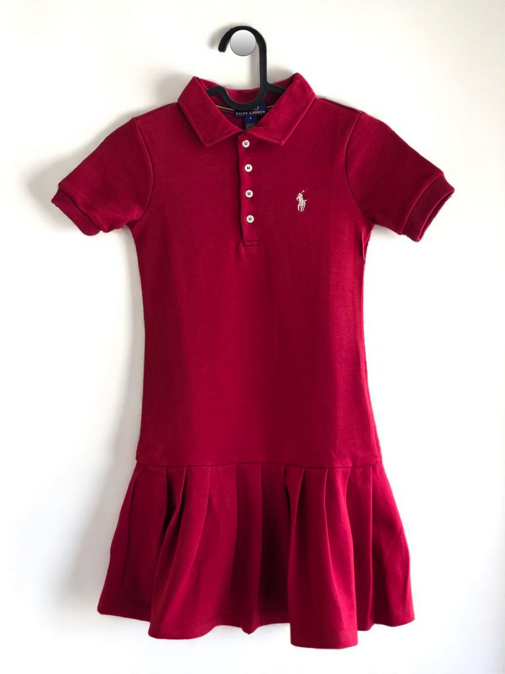 Robe Polo Bordeaux