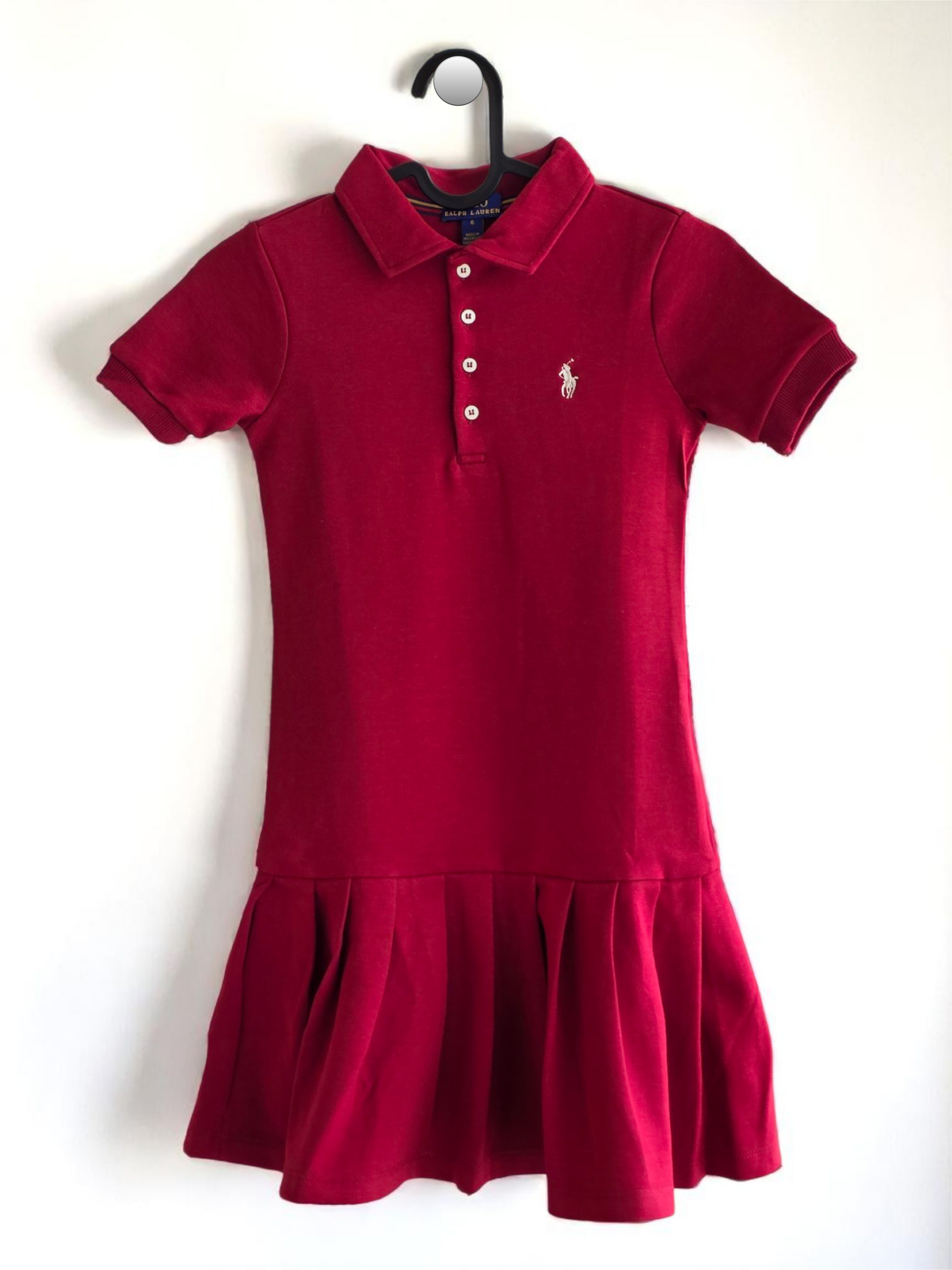 Robe Polo Bordeaux